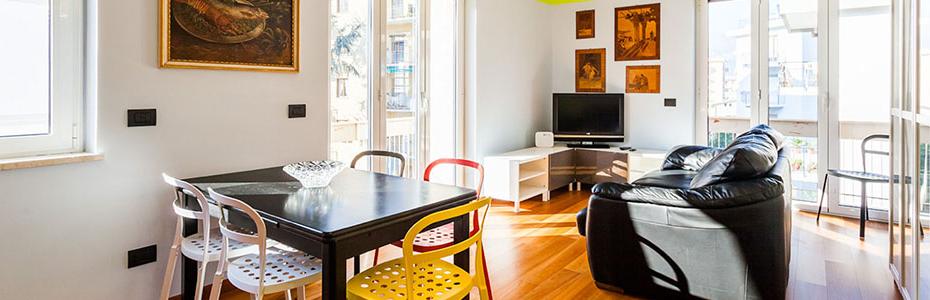 A shared apartment for students in Sorrento